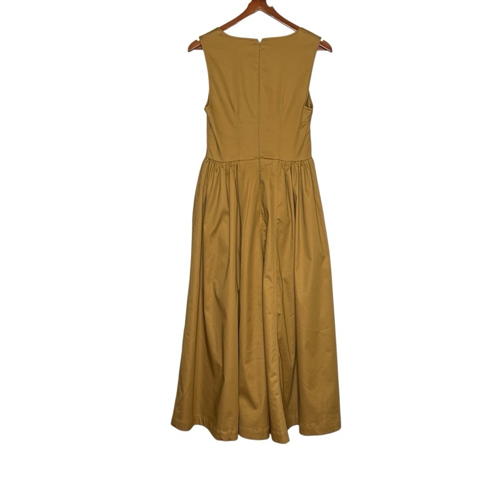 NWT 7 For All Mankind Corset Inspired Maxi Dress Size 8 Lined Pockets Stretch - Picture 7 of 14